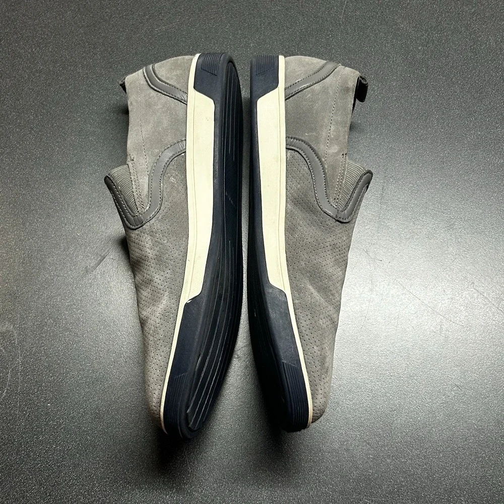 Cole Haan Gray Suede Loafers Mens Size 9.5 Classic Career Comfort